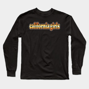 California Girls Graphic Long Sleeve T-Shirt